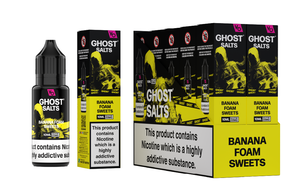 Banana Foam Sweets Ghost Salts Carton