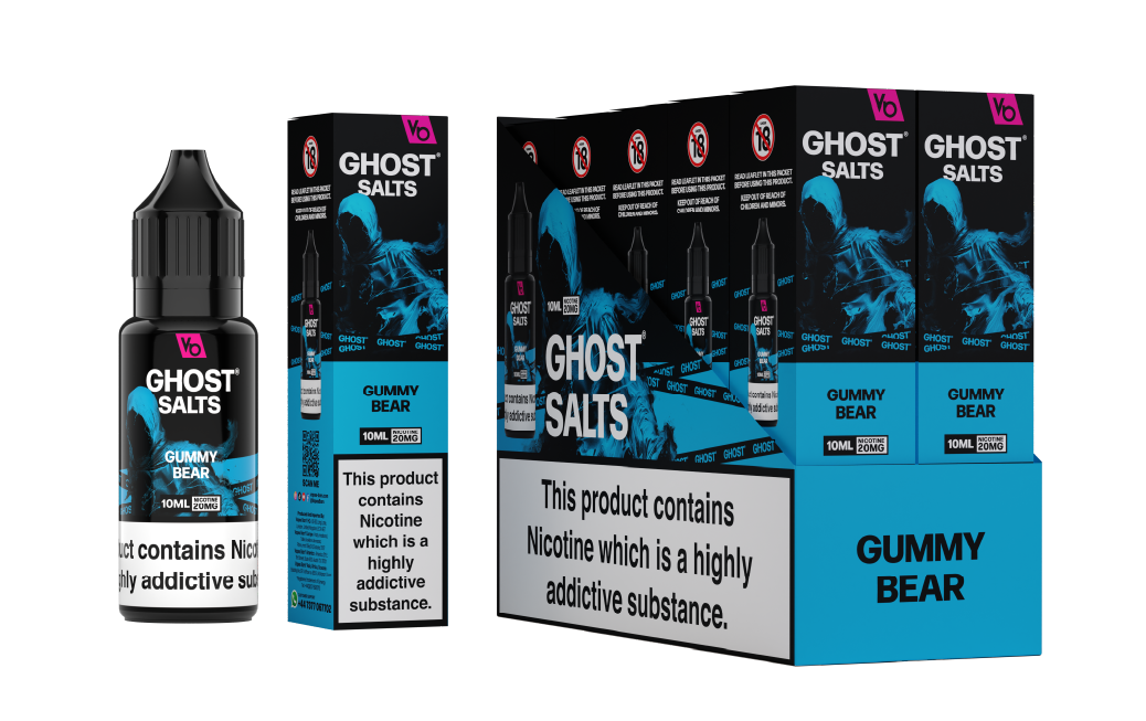 Gummy Bear Ghost Salts With Cartons