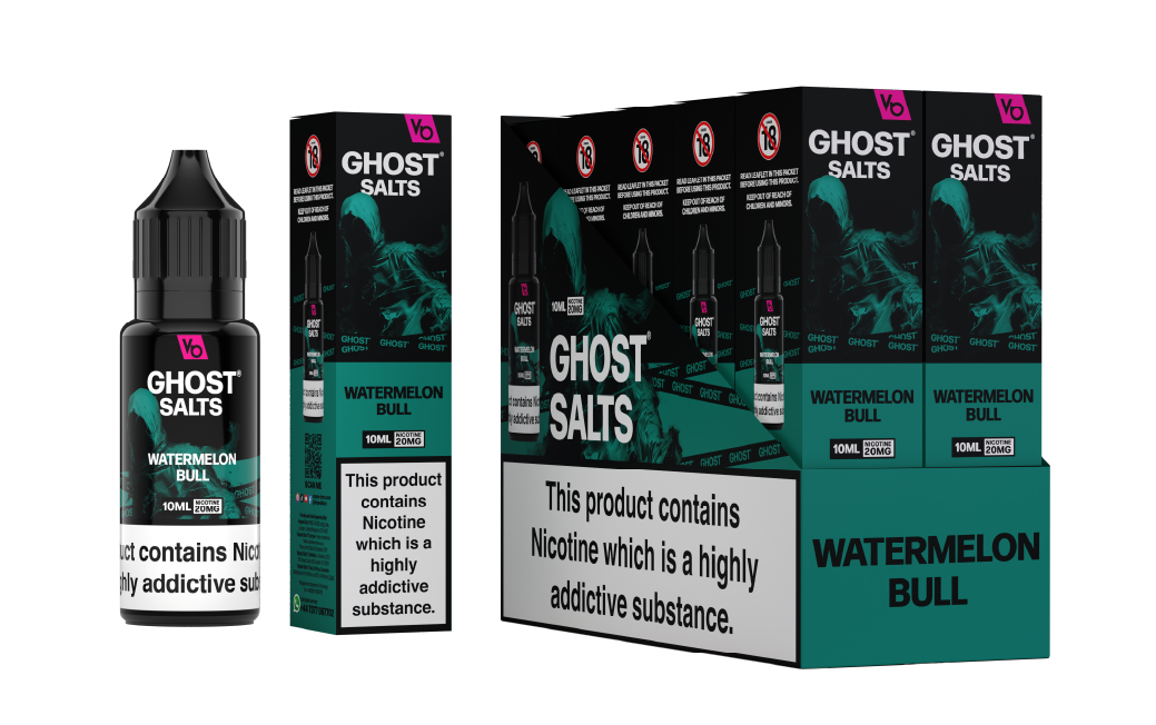 Watermelon Bull Ghost Salts With Cartons