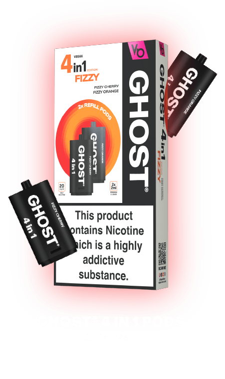 Ghost 4 in 1 pods - 2x 2ml Refill