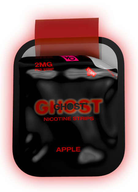 GHOST® NIC STRIPS APPLE
