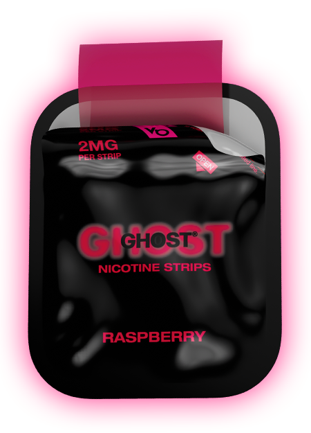 GHOST® NIC STRIPS RASPBERRY