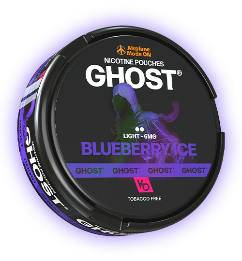 Ghost nicotine POUCHES BLUEBERRY-ICE