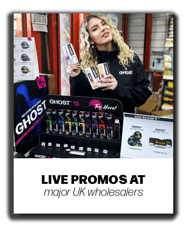 ghost vapes LIVE PROMOS