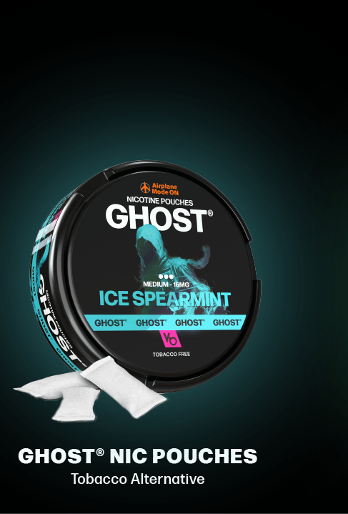 Ghost nicotine Pouches - Tobacco Alternative