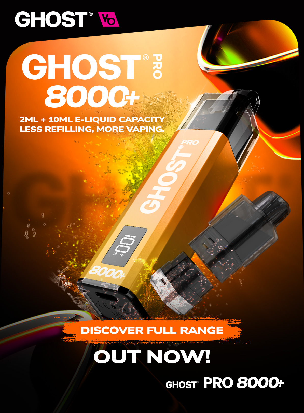 GHOST PRO 8000+