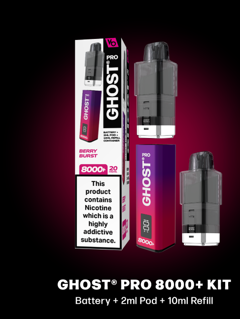ghost pro 8000+ vape