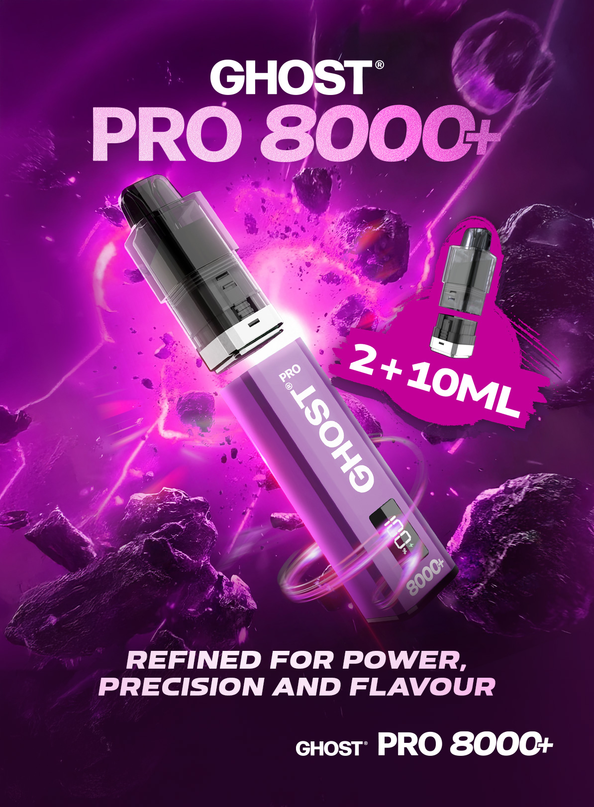 GHOST PRO 8K VAPE