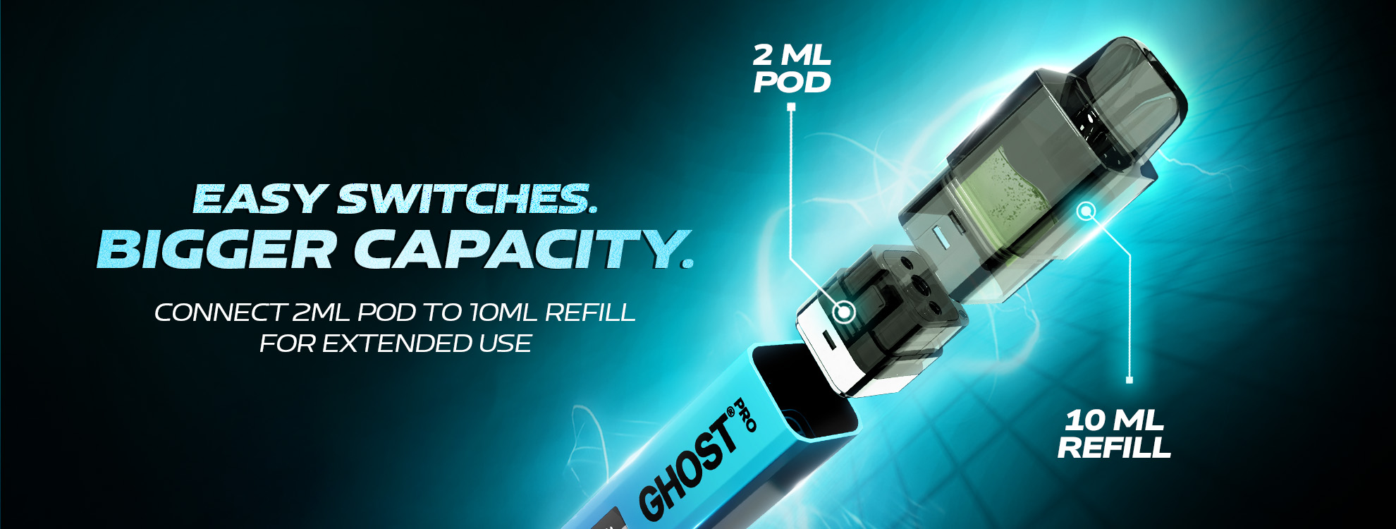 Ghost Pro 8000 pods refill