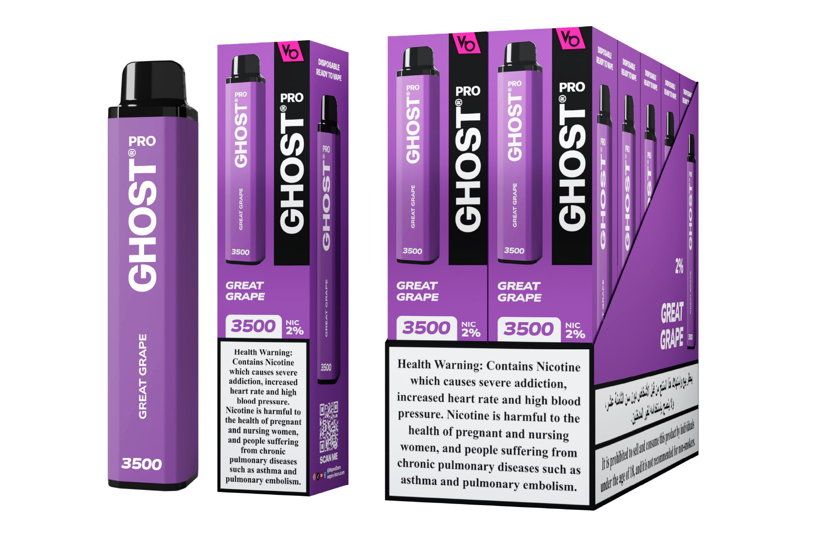 GHOST PRO 3500 Great Grape
