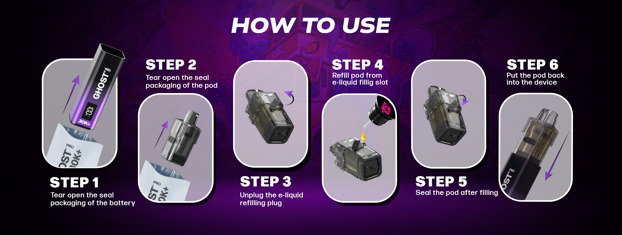 HOW TO USEGHOST® PRO 30K+ FRANCE
