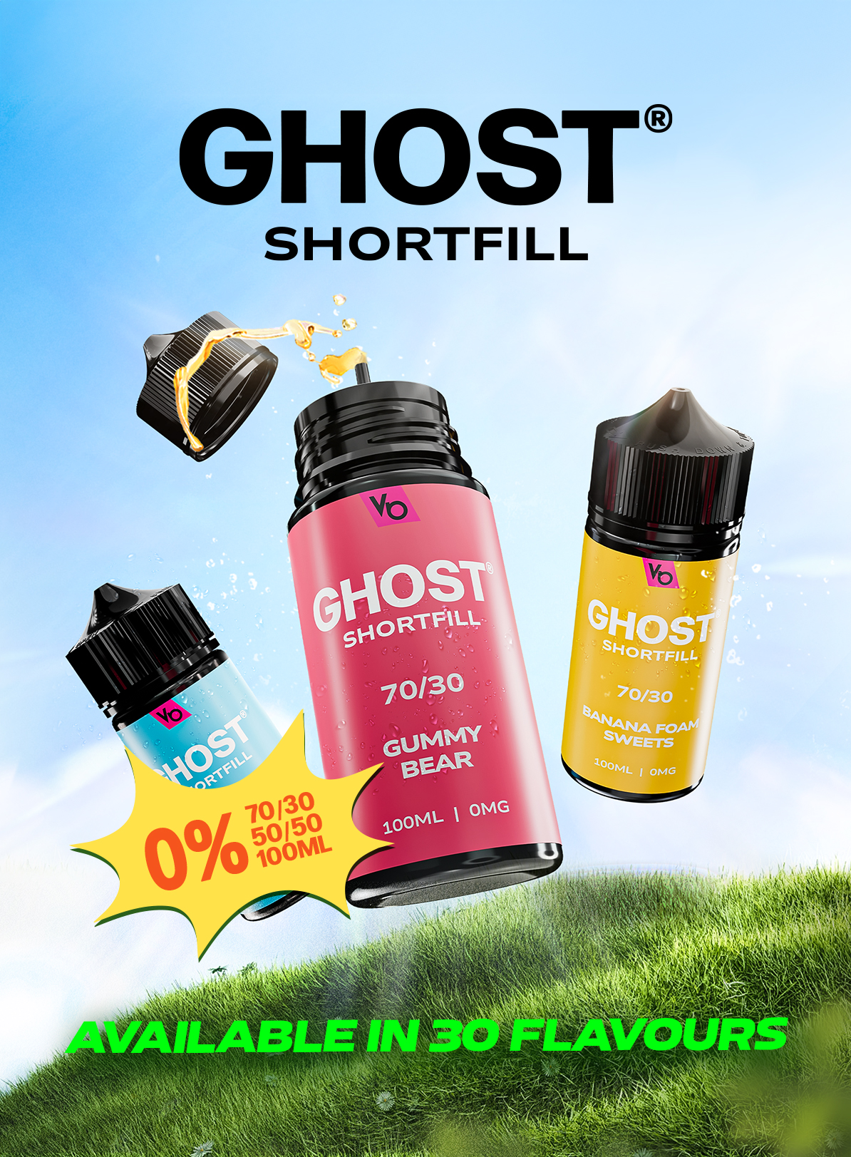 ghost shortfill 100ml-0mg